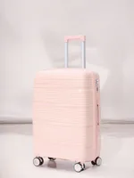 Ensembles de bagages 4 pièces Valise légère en PP (13/20/24/28 pouces) avec serrure TSA, roues silencieuses et design extensible - Voyage 3