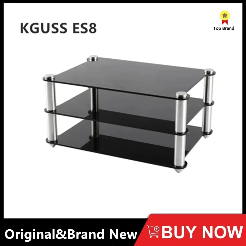 

KGUSS ES8 Exquisite acrylic frame HIFI amplifier amp decoder frame rack transparent equipment