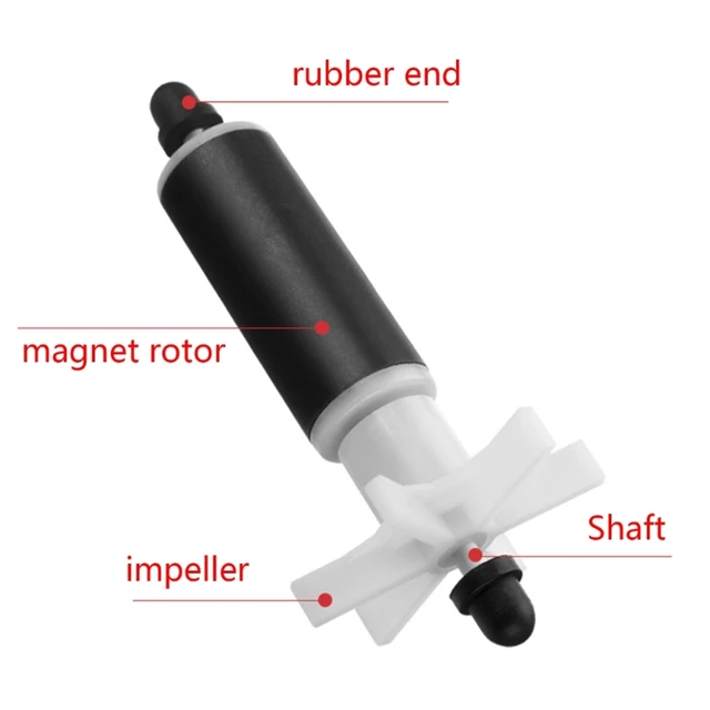 Replacement Impeller for Aquarium Canister Filter Microsystems Miniature Filter Impeller for Mini Pumps 5