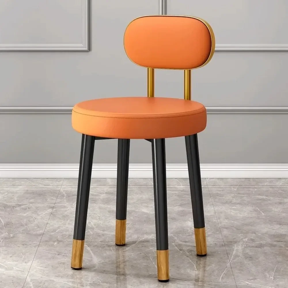 Modern Dining Chairs Modern Home Furnishings Simple Breathable Chair Bedroom Thickened Durable Dressing Luxury Household Chairs