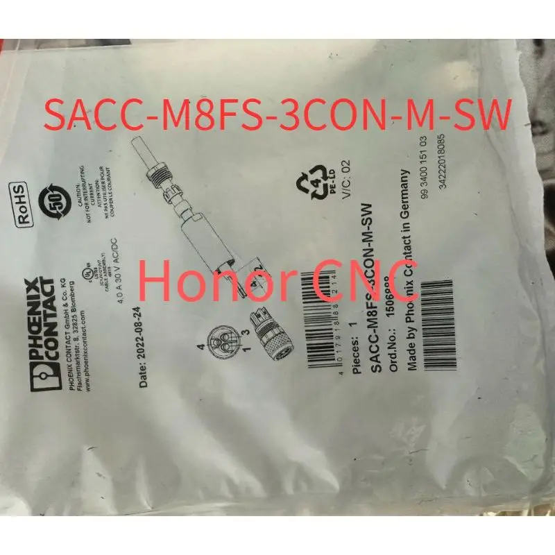 

SACC-M8FS-3CON-M-SW SACC M8FS 3CON M SW Brand New Connector