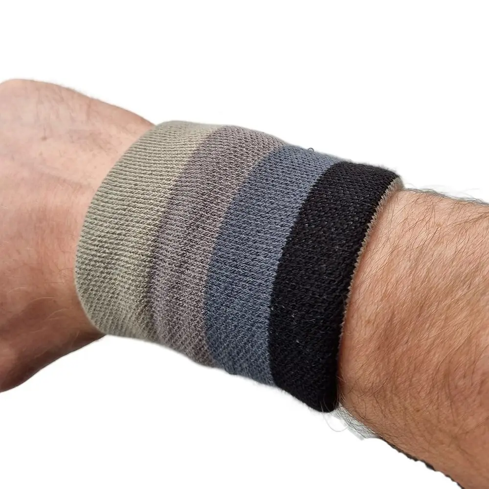 

Sweat Wrist Tennis Badminton Sports Sweatband Wrist Protector Gym Wristband Yoga Bracelet Protector Wrist Brace Wrist Sweatband