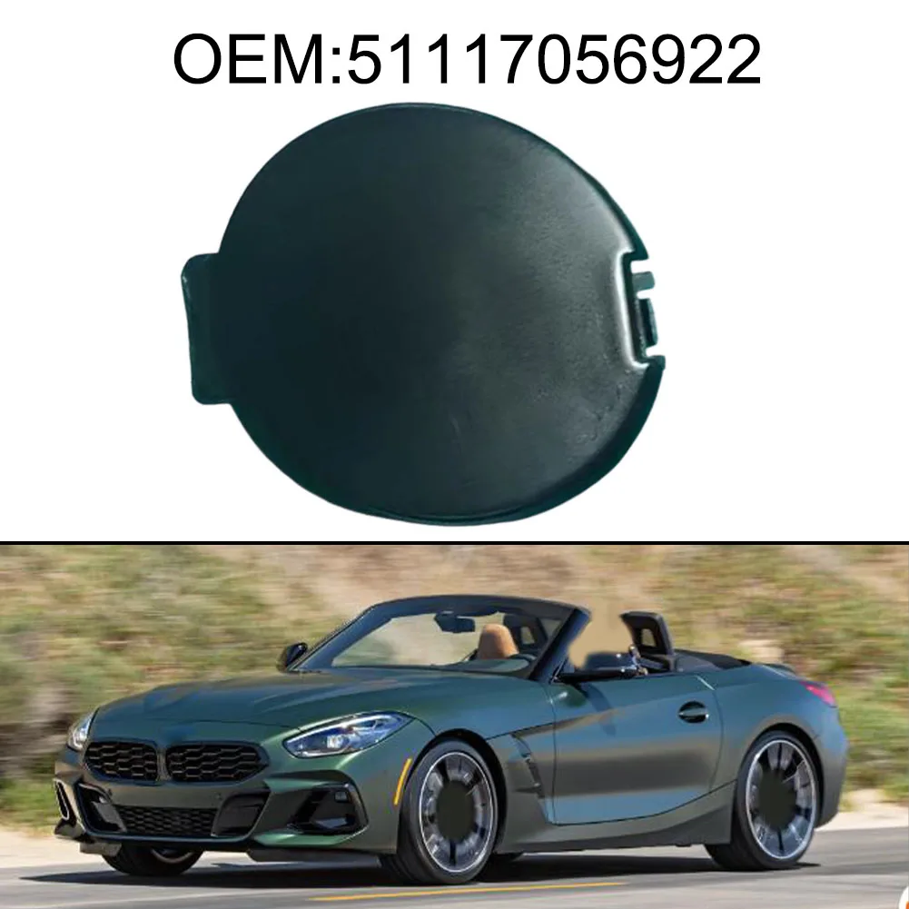 OEM 51117056922 M 스포츠 토우 커버 (M 스포츠 범퍼 모델용) 정밀 성형 장착 클립온 방식 BMW Z4 E86 쿠페용
