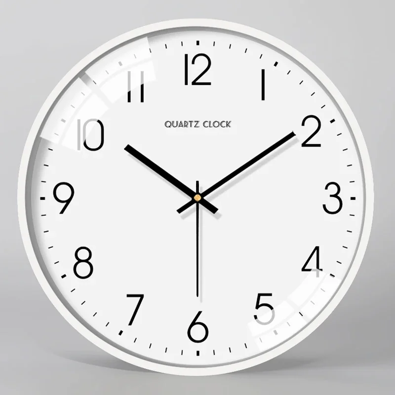 Silent Wall Clock Metal Clock Clocks Color:Style 23;Sheet Size:12 inch