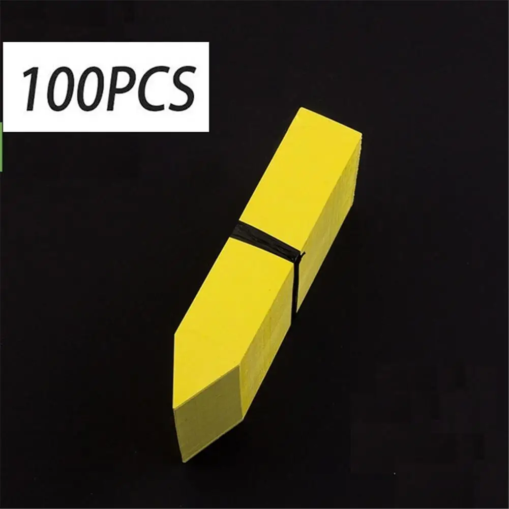 Garden Labels 100pcs Plant Tag Plastic Hanging Waterproof Tagging Nursery Pot Marker