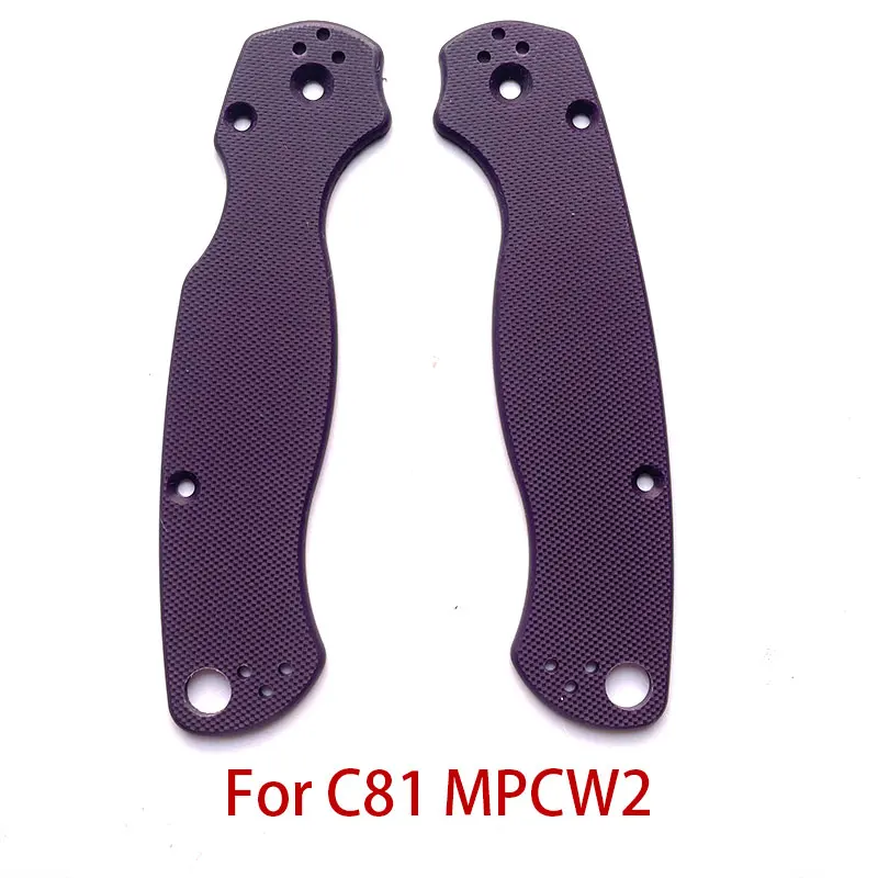 

1 пара G10 Материал Рукоятка Ножа патч-рукоятка для паука пара2 C81 MPCW2 Сделай Сам аксессуары Запчасти