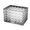 Organizer Transparent 120 Grids Acrylic Nail Display Makeup Jewelry Drawer Box 1