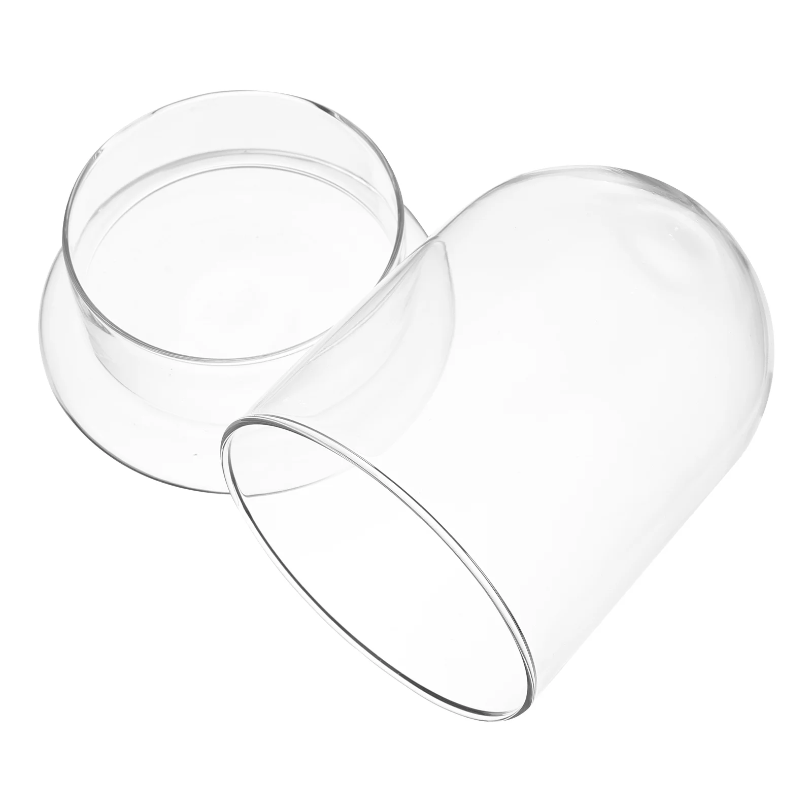 Dessert Artificial Dessert Faux Flower Pots Protector Cover Plastic Cloche Dessert Artificial Dessert Faux Flower Pots 6