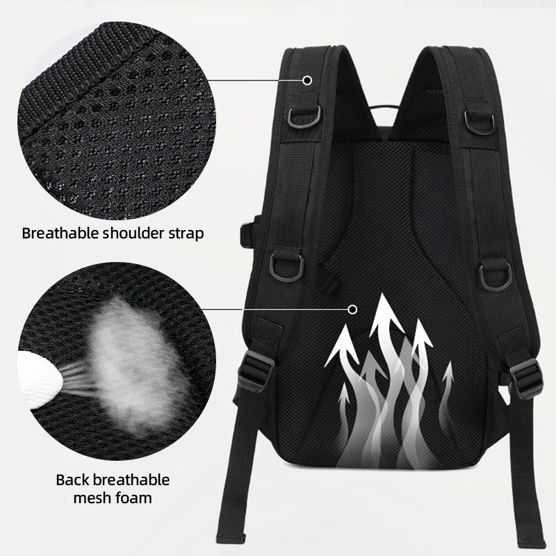 Oxford Tactical Backpack for Outdoor Travel and Hiking