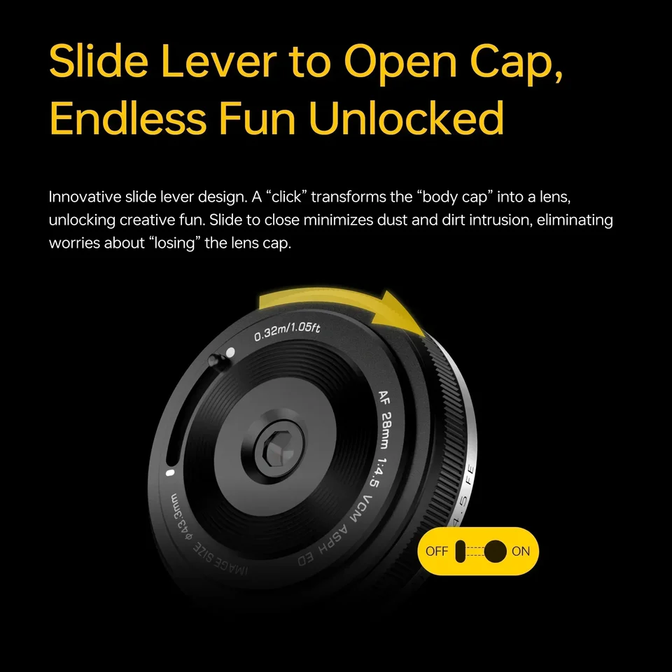 Amazon.co.jp: VILTROX AF 28mm F4.5 FE Chip Eマウントカメラレンズ