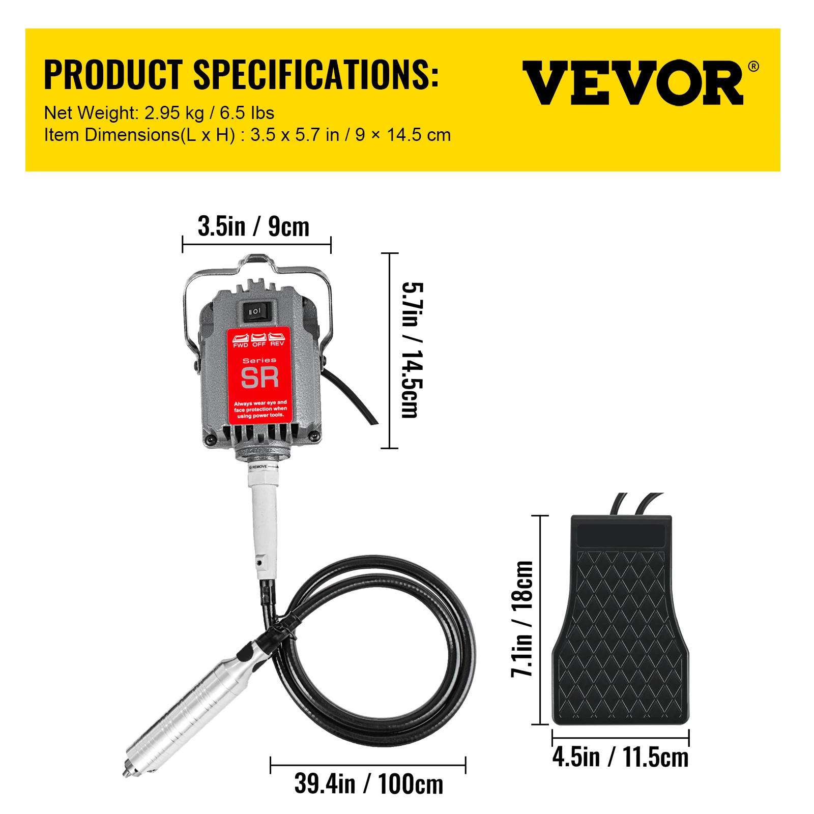 Foredom SR flexshaft machine dental polishing motor,flexible shaft jewelry  watch engraving burnishing grinding rotary tool