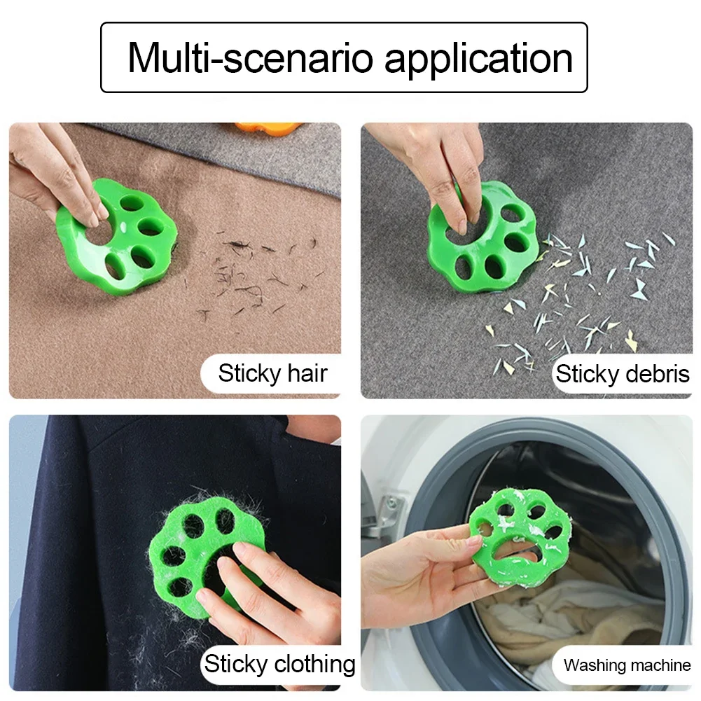 Pet Hair Remover Clothes Dryer Catcher Reusable Washing Machine Accessory For Cat Dog Fur Lint