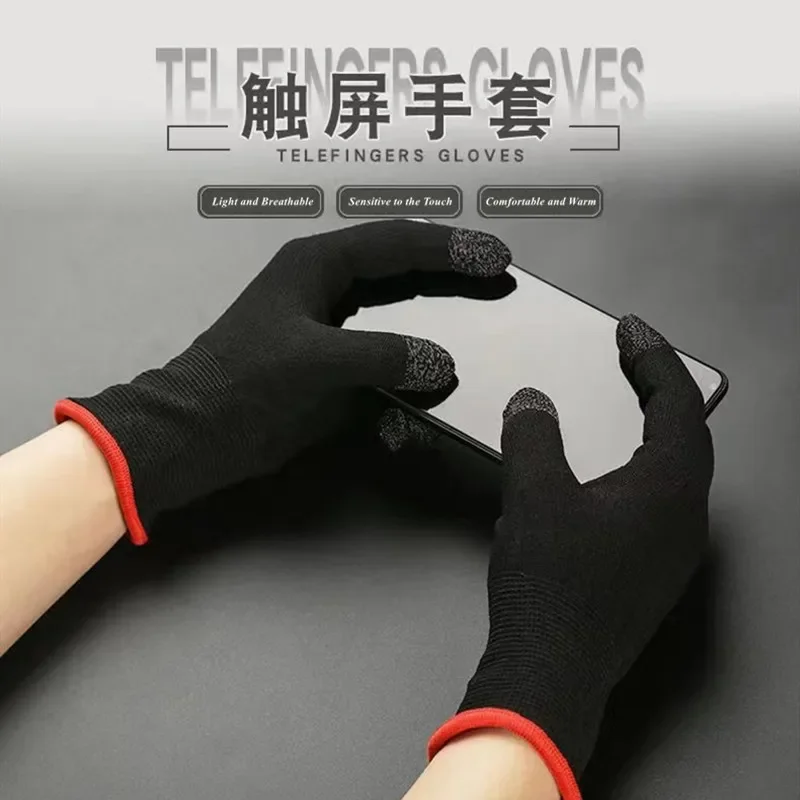 

Anti Slip Touch Screen Breathable Sweatproof Gloves Knit Thermal Gloves for Biking Winter Warm Cycling Mobile Gaming Accessories