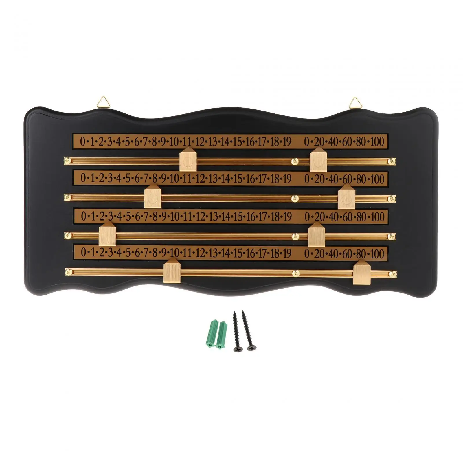 Shuffleboard Scoreboard Billiard Score Board Club Accessories Wooden Durable Snooker Game Device Scoring Board Score Keeper