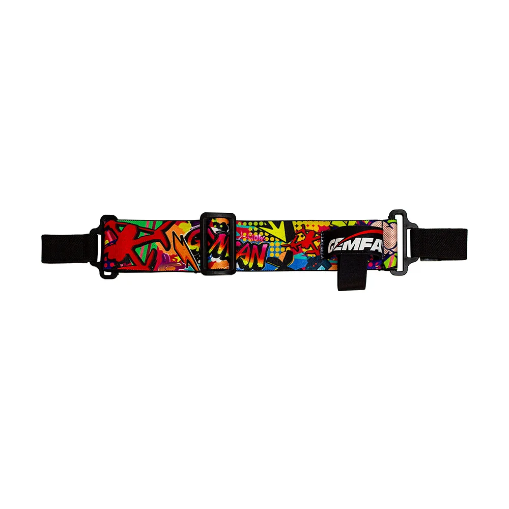 GEMFAN WL-09 Sangle de Tête Graffiti pour Lunettes FPV - Support Réglable DJI/Fatshark/Skyzone