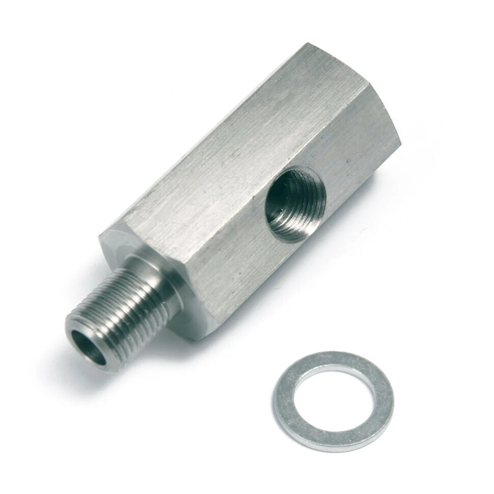 

1/8Inch NPT Oil Pressure Sensor Tee to NPT Adapter Turbo Supply Feed Line