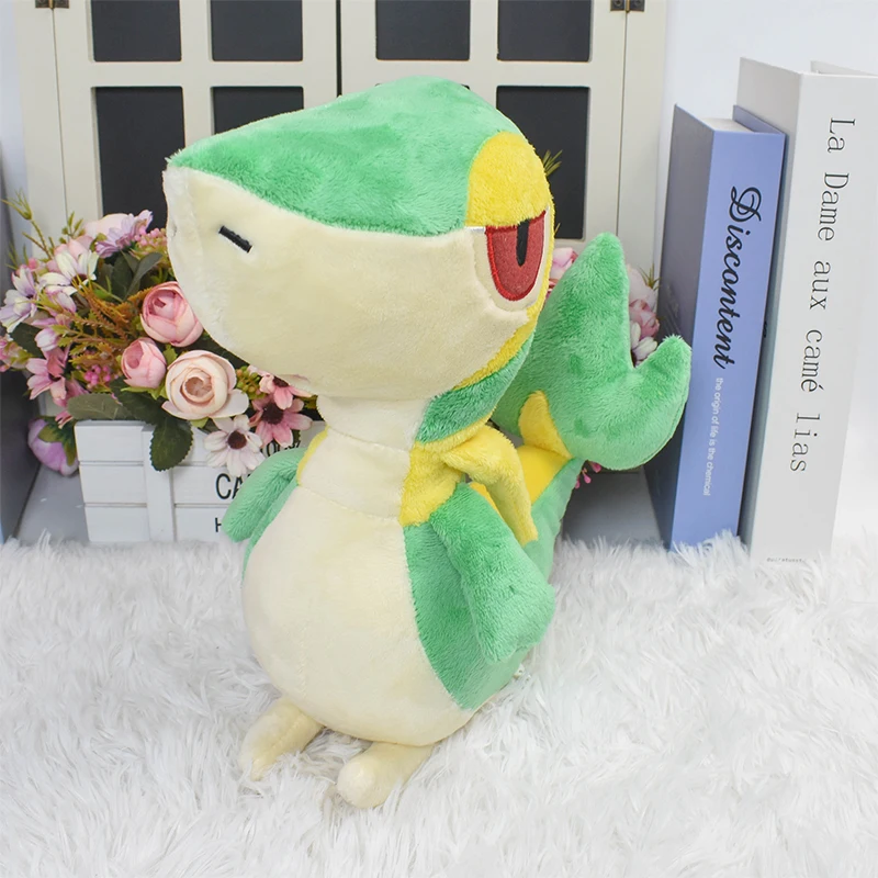 Pokemon Snivy Plush Toys Cartoon Stuffed Animals Doll Toy Collection Toys For Children Birthday Gifts pokemon eeveelution stuffed plush toys glaceon leafeon jolteon eevee cartoon anime figure pendant doll kids birthday gifts decor