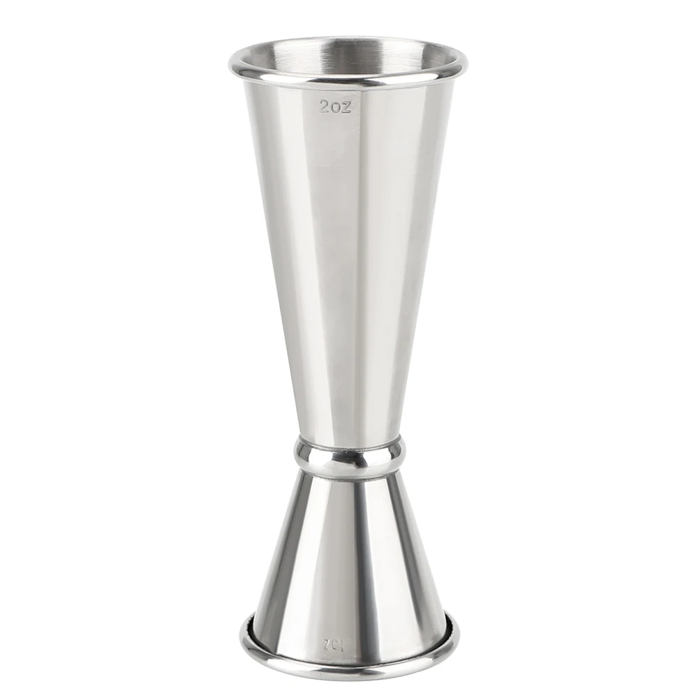 Double Side Measuring Cup Cocktail Bar Jigger Bar Tools Stainless Steel Japanese Design Jigger Mojito Measure Mug 1oz/2oz