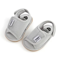Baby Boys Girls Summer Sandals Closed-Toe Flat Sole Infant Soft Outdoor Shoes for Toddler First Walkers 2