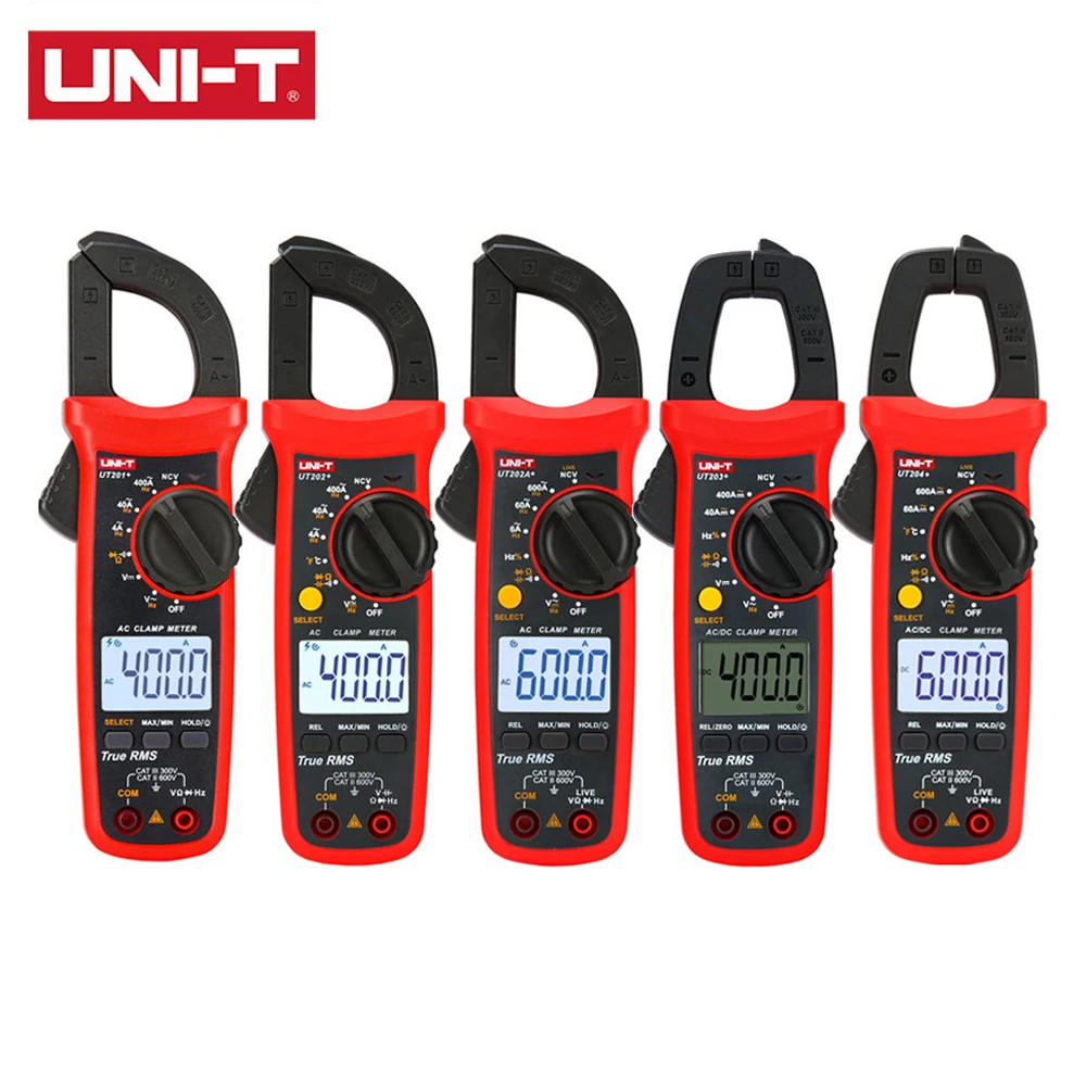 Uni-t Ut201 Plus Ut202 Plus Ut202a+ Ut203+ Ut204+ 400-600a Digital ...