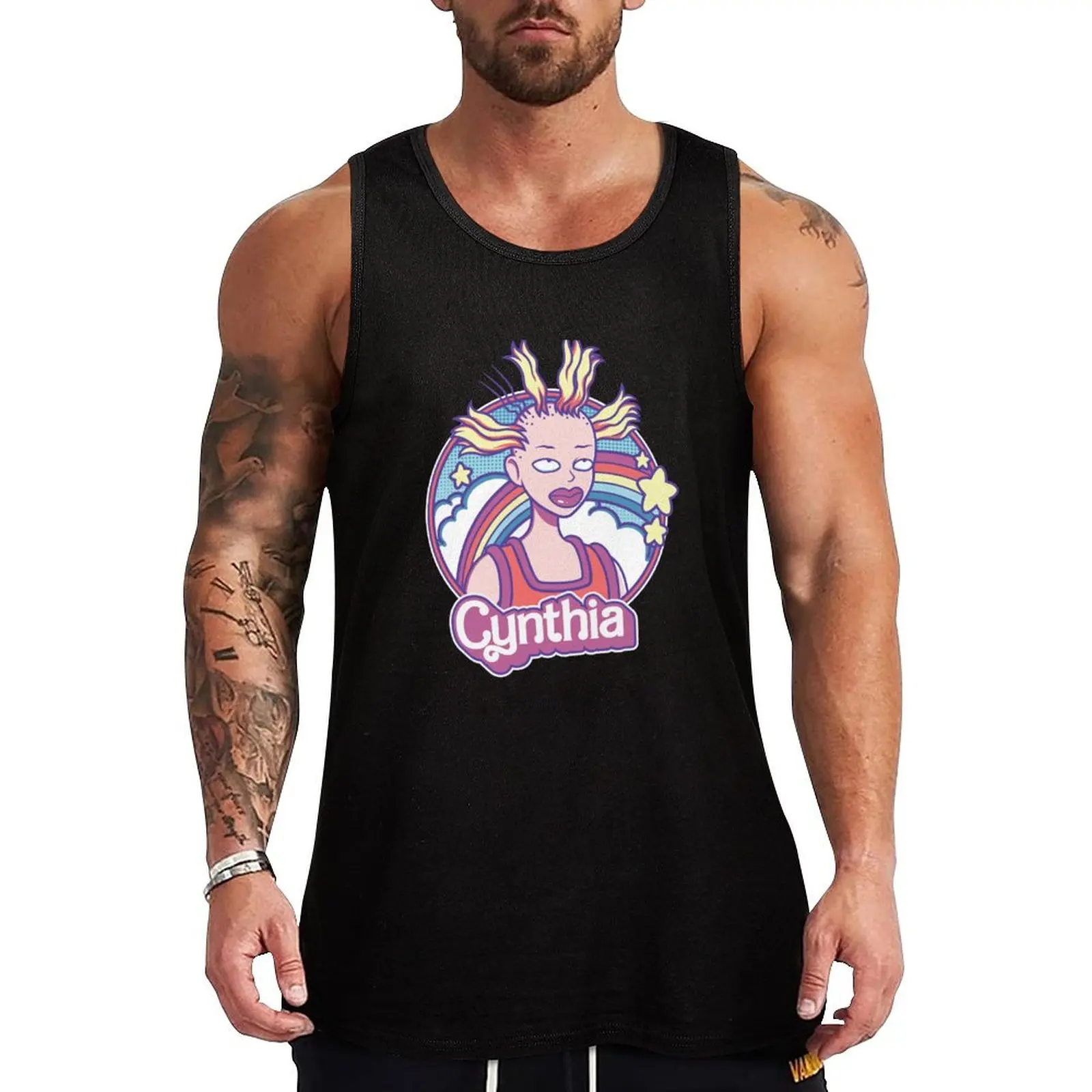 

Cynthia Doll Tank Top Japanese t-shirt gym clothing men
