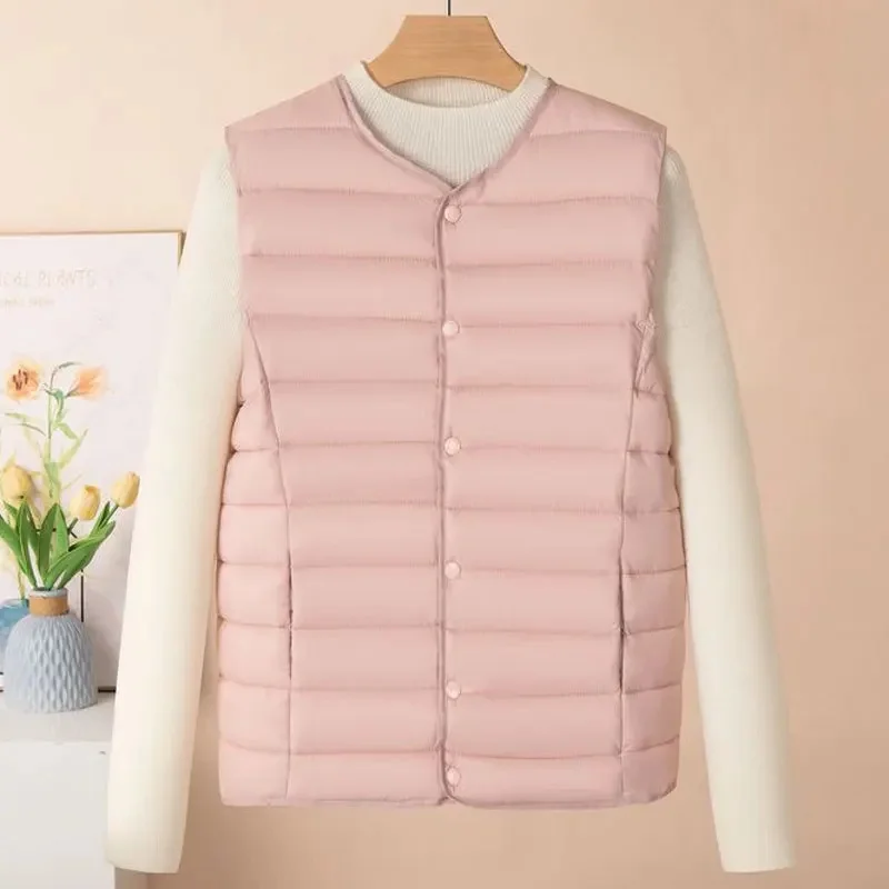 Pink [liner vest]]
