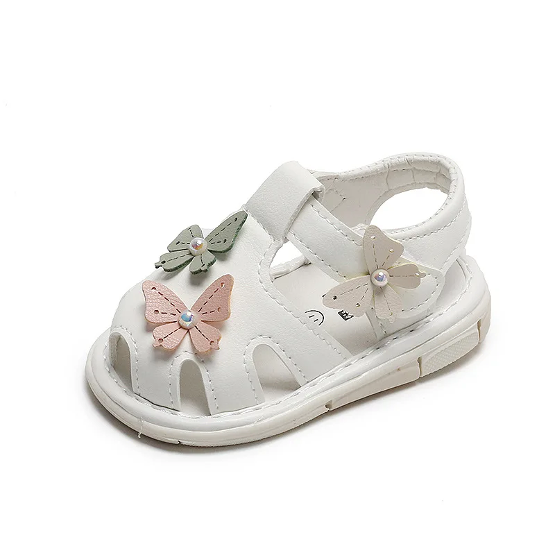 

Summer Kids Baby Girls Sandals Breathable Shoes for Toddler 0-2 Years Sandals Children Sneakers with Bow Fashion