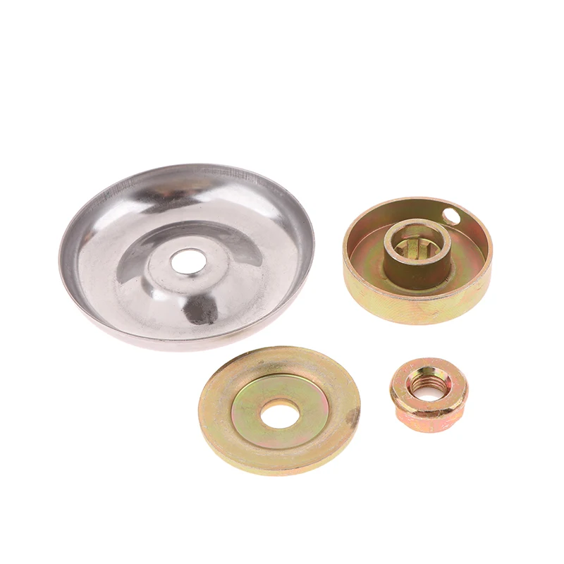 4pcs Universal Brushcutter Working Head Replacement Parts Maintenance Washer Kit Nuts For Home Gasoline Trimmers Brush Cutter