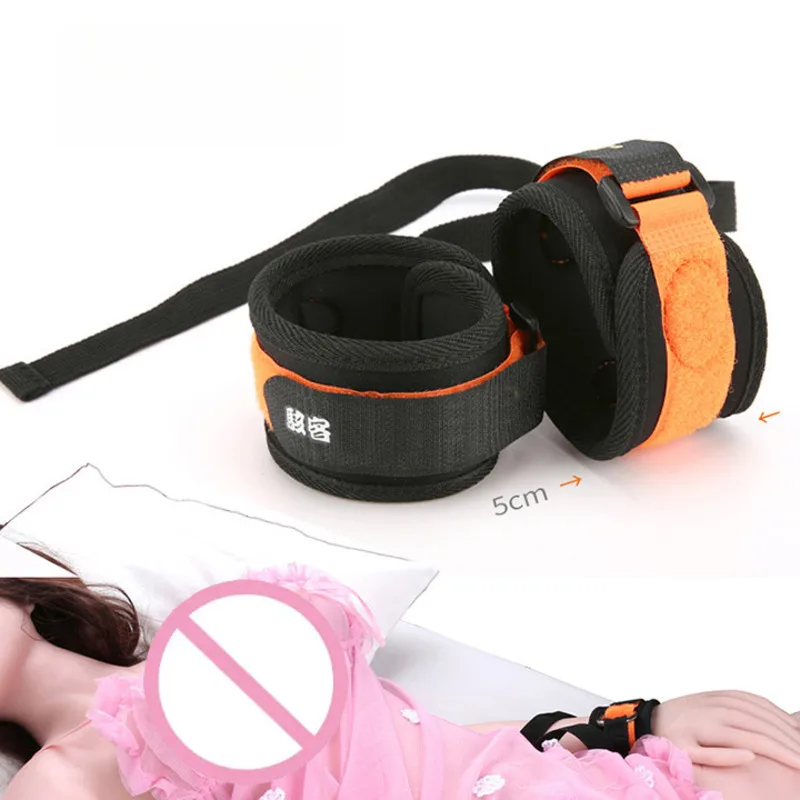 Black Nylon Thigh Rest Sling With Open Leg Belt For Couples Adult Toy Chest For Penetration Position Aid And Good Help SM Strap