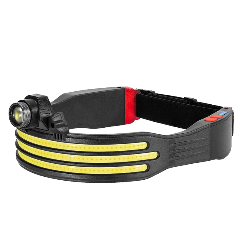 

Sensor Head Light Lamp COB Head Light Lamp Flashlight USB Rechargeable Fishing Head Torch Lighting Headlight