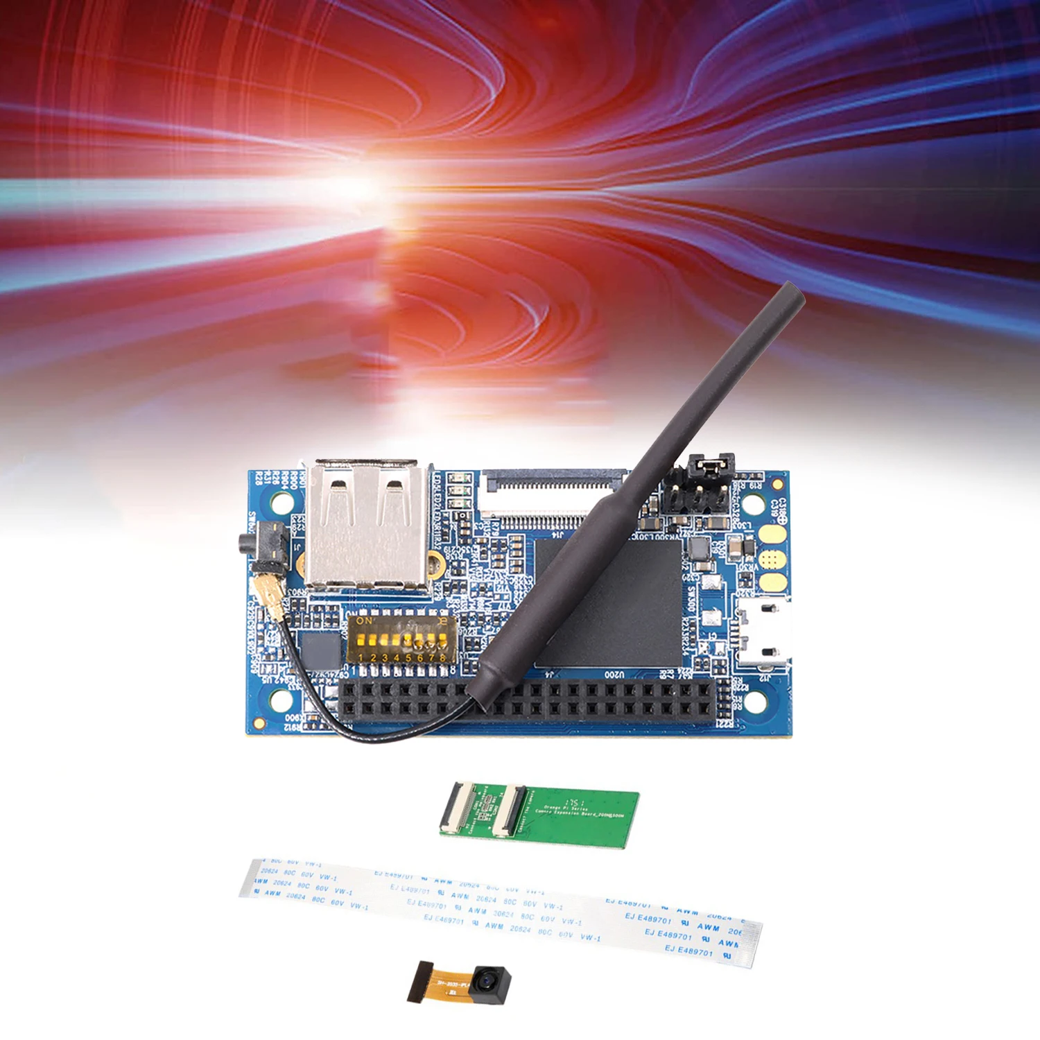 Orangepi I96 ARM Cortex-A5 32bit CPU 256MB LPDDR2 SDRAM WIFI + BT α׷ MCU   (ī޶  )