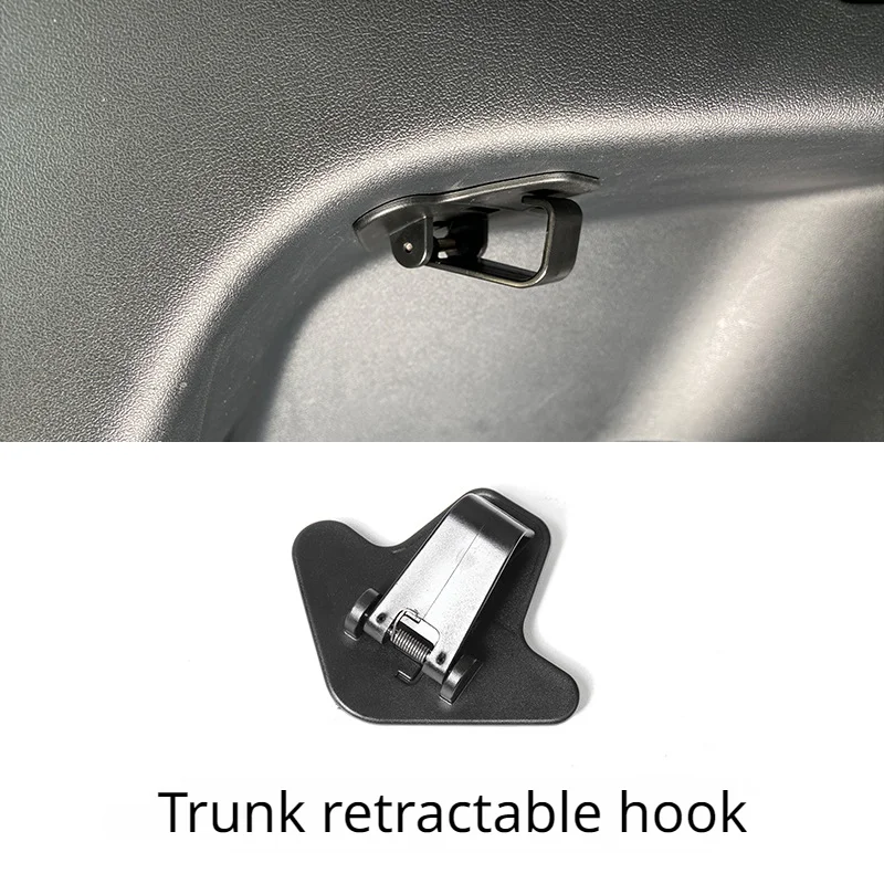 

Rear Trunk Hook for Tesla Model Y Telescoping Umbrella Bags Hanger Holder Tidying Storage Car Interior Accessories Modely