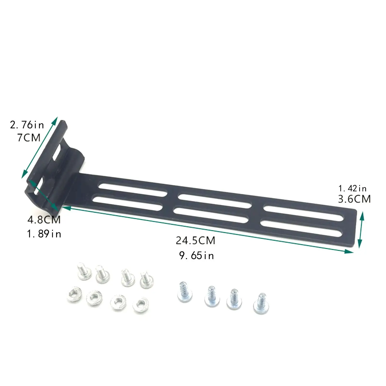 Electric Bike Front Footrest Universal Expandable Easy to Install Adjustable