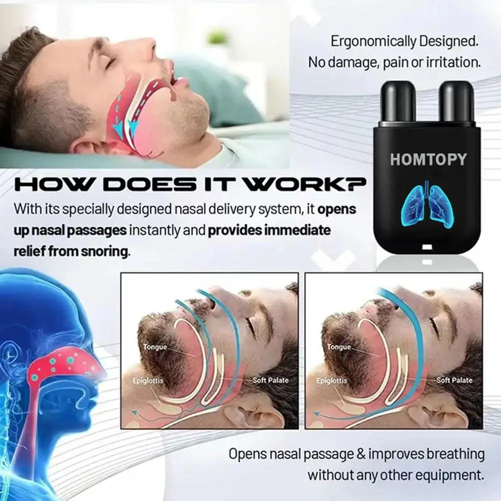 Liver Air Nasal Inhaler Double Hole Diffuser Sniffer For Nasal Cleansing Herbal Repair Nasal Box Quick Natural Long Lasting X0H2
