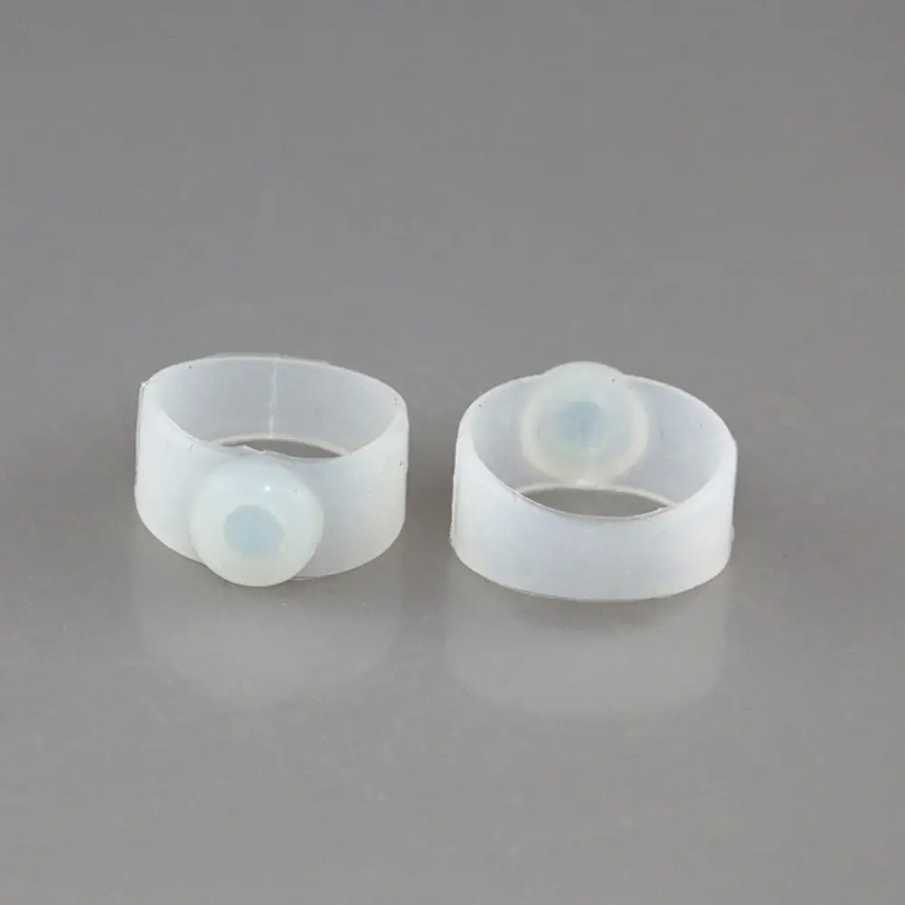 2-20Pcs/Pair Magnetic Therapy Slimming Toe Rings Burn Fat Reduce Fats Body Silicone Foot Massage