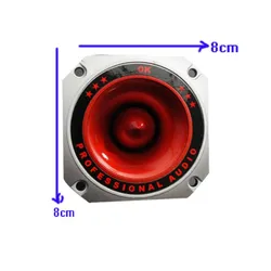 Compact Car Audio Piezoelectric Horn Tweeter Speaker (B)