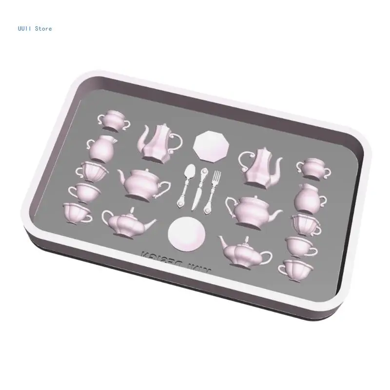 Silicone Dropping Mold for Handmade Craft Epoxy Accessories Molds Flexible Accessory Mould Jewelry Making Supplies