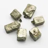 Selling Natural Raw Ore Pyrite Irregular Pendants Mineral Healing Necklace Reiki Charms Jewelry Accessories Gift Wholesale 10Pcs 2