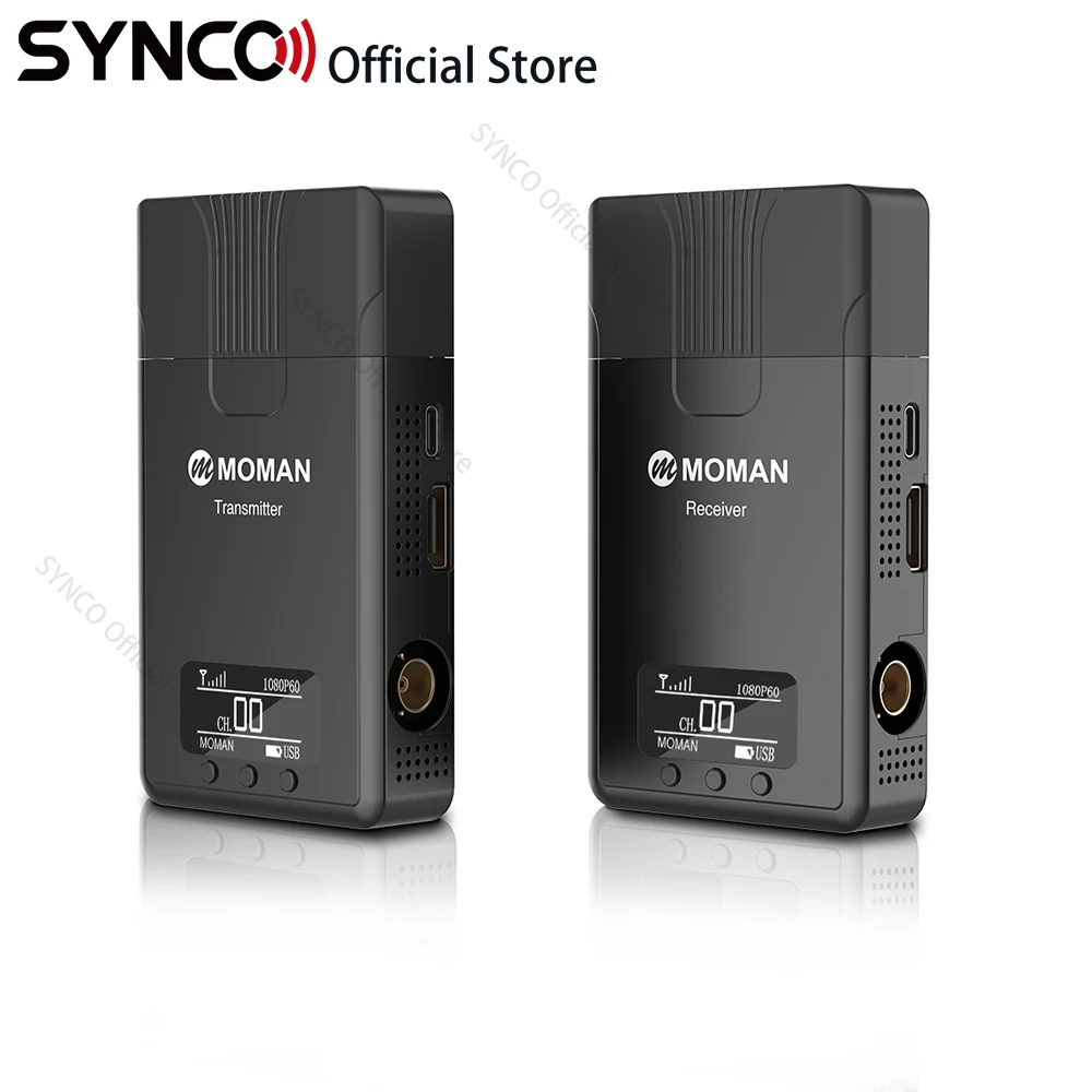 Synco Moman Matrix 600S Sistema Di Trasmissione Video Wireless Ricevitore Trasmettitore Sdi Per Fotocamera Blackmagic Bmpcc Compatibile Con Hdmi