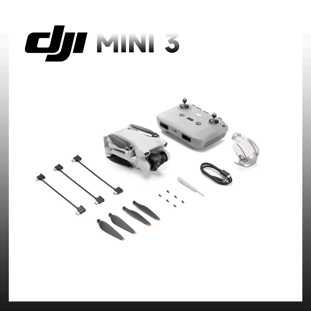 Drone Quadcopter Original Brand DJI Mini 3 Drone RC-N1 / RC Combo Foldable 4K HDR Video