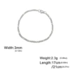 97033-8b727a.jpg Lucktune bracelet chaine argent homme bracelet aciers inoxydables figaro Figaro chaîne Bracelet pour hommes femmes acier inoxydable largeur 3-10 MM Bracelets Punk bijoux Couple cadeau Pulsera Hombre nouveau