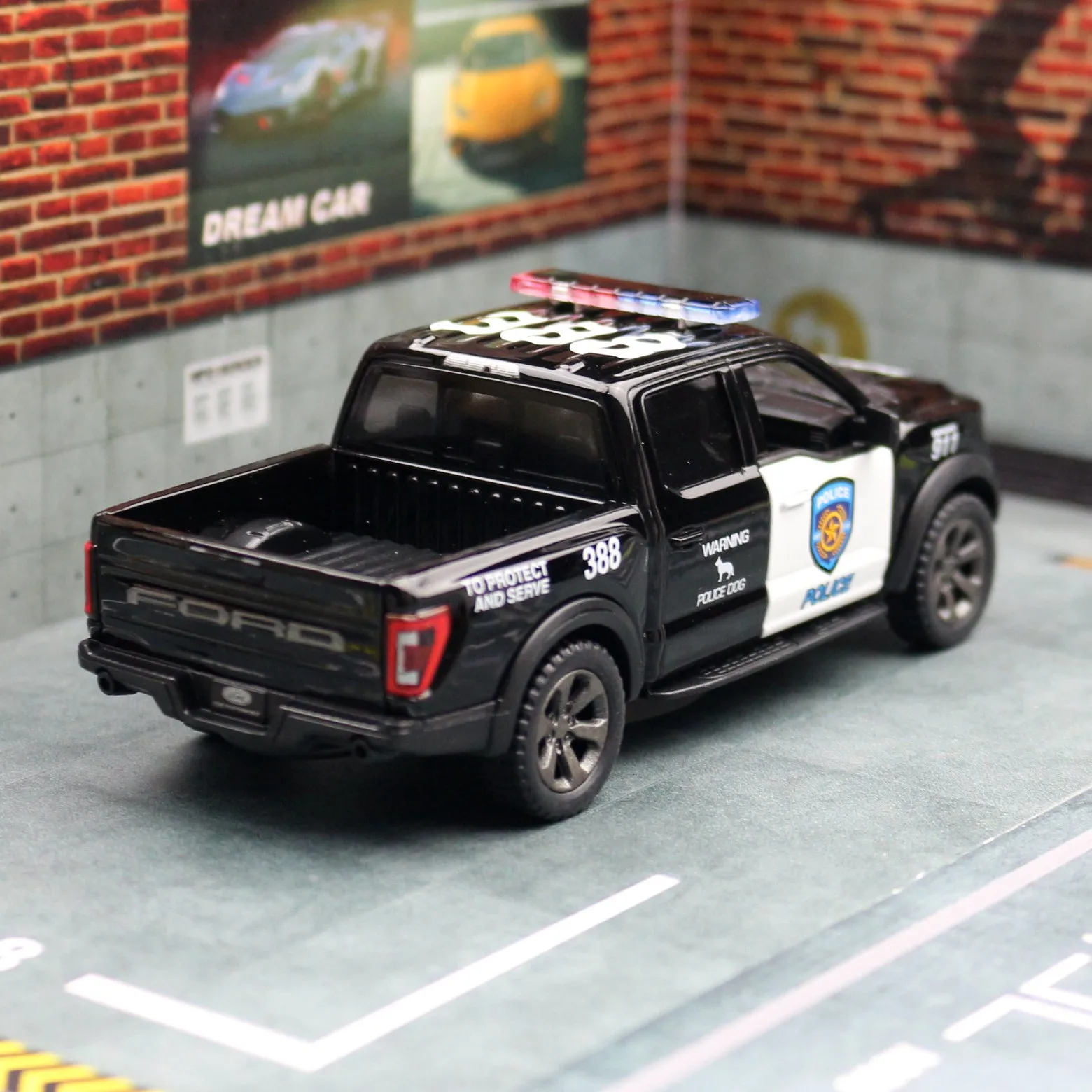 ミニカー　1/43 フォード レンジャー ラプター 南ウェールズ警察 [CGVA15202] フォード レンジャー ラプター 南ウェールズ警察 (ミニカー
