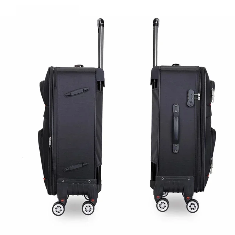 Waterproof Oxford Suitcase With 360 Degree Spinner Wheels For Travel_voghion.com