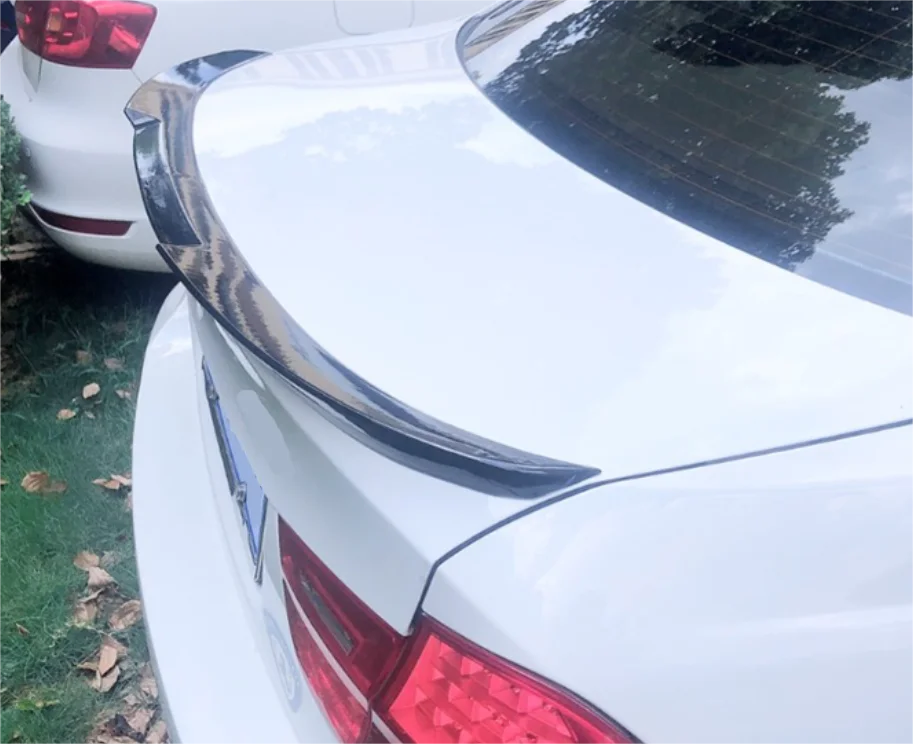 

ABS Glossy Black Rear Trunk M4 Style Spoiler Wing Lip For 2006-2011 BMW 3 Series E90 Sedan 4-Door