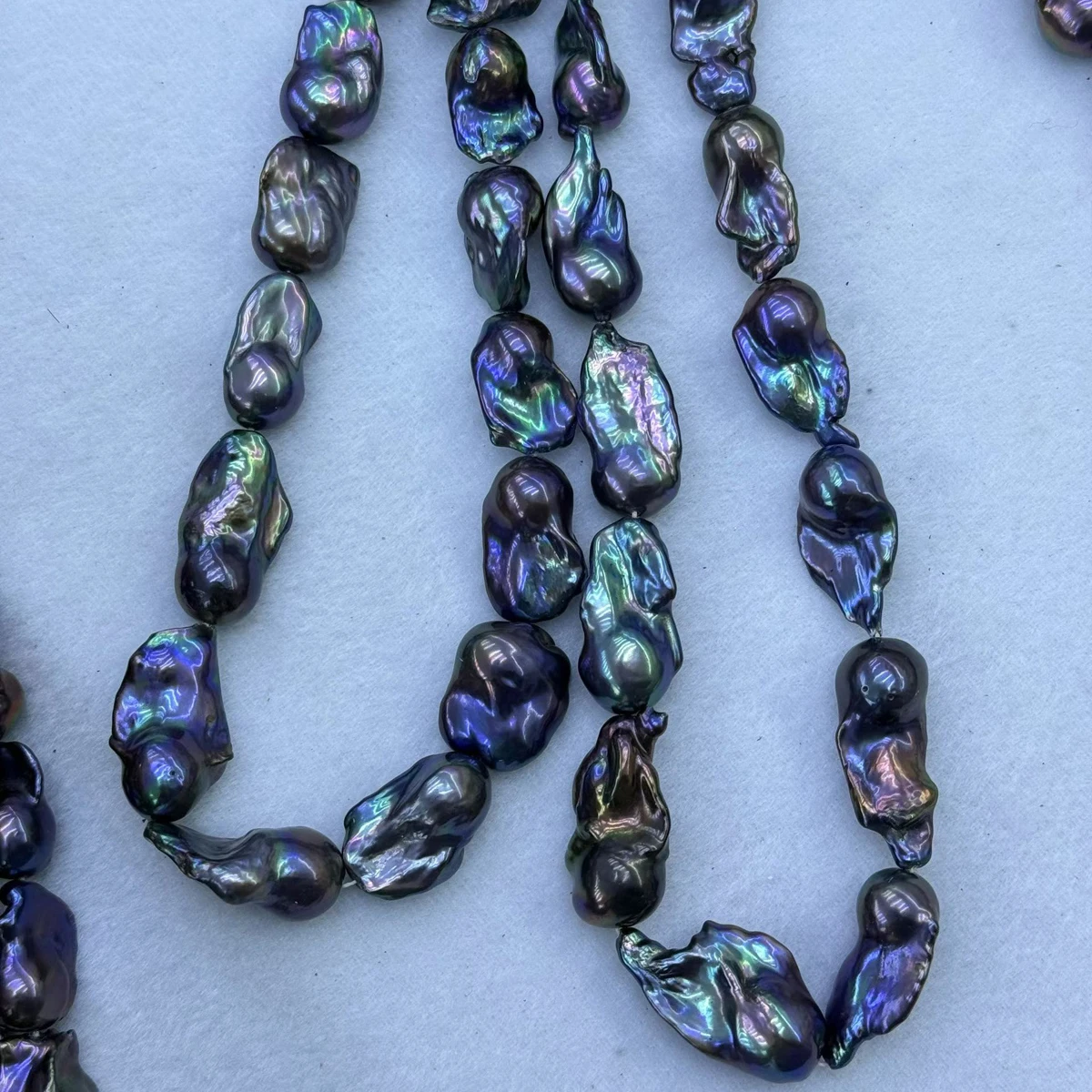 Schwarze Barockperle, natürliche Süßwasserperle, 13–25 mm x 20–27 mm, für Schmuckherstellung, DIY-Halskette, Ohrringe, Armband, Zubehör