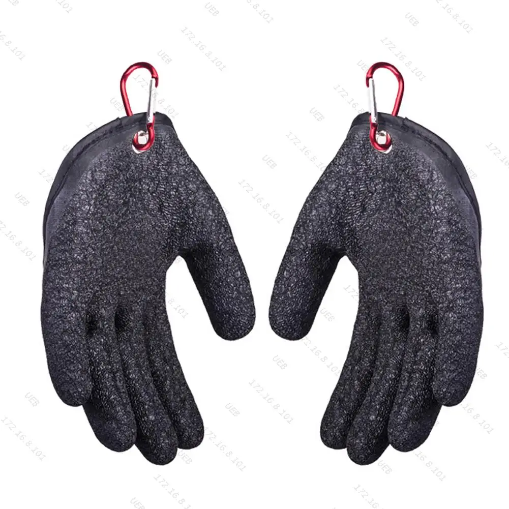 Gants de pêche magnétiques anti-dérapants pour lancer précis - Gants doigts pour pêcheur droitier gaucher