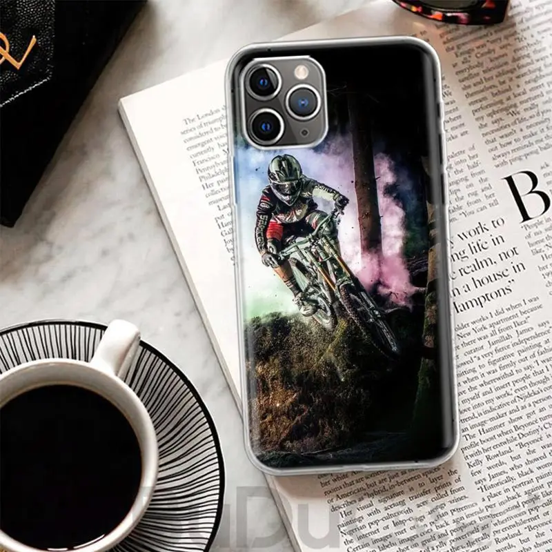 Premium Customized Mountain Bike Art Phone Case with Enhanced Protection