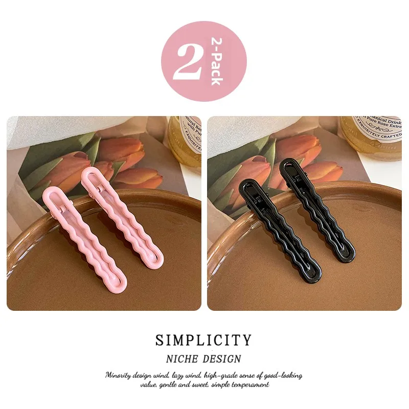 Black + pink [2 pairs]