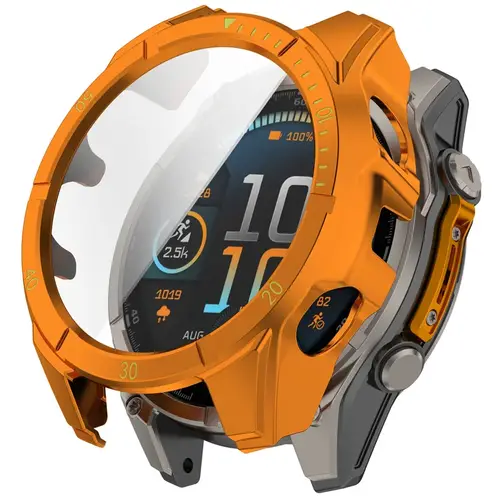 PC Case+Glass for Garmin Fenix 8 43mm 51mm 47mm Screen Protector Anti-scratch Film Bumper Protective Cover for Garmin Fenix 8 - Image 6