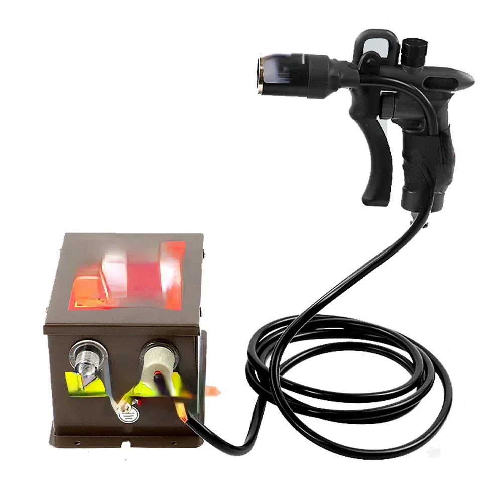 송풍기 공기 정전기 제거기, 정전기 집진기 건, AC 7.0KV 고전압 발생기, 40-80PSI
